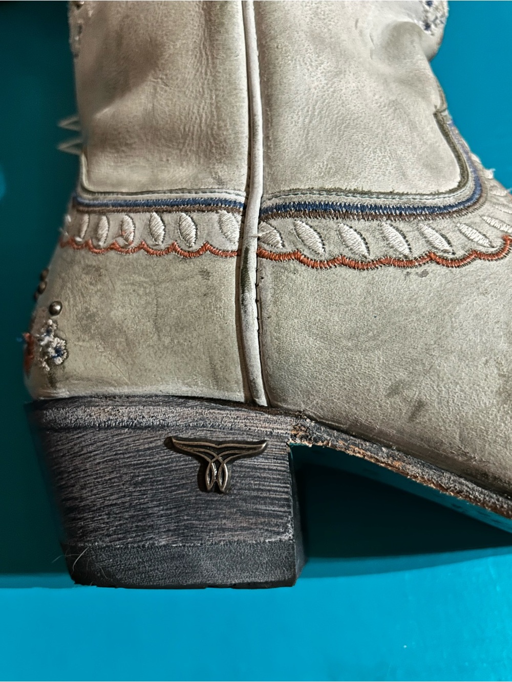 Ladies Lane Cowboy boots w/tag, box - Picture 6 of 7